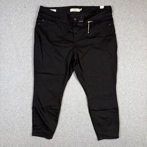 Brand New Torrid Denim Women's Size 24 Regular Button Fly Black Jeggings